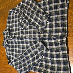 Stafford Essentials Plaid Flannel Shirt, Women's XL